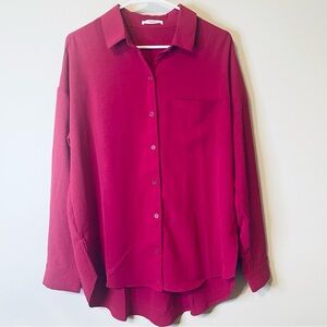 Timing Fuchsia Blouse